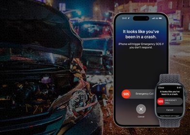 Use Crash Detection on iPhone or Apple Watch to call for help in an  accident - Apple Support